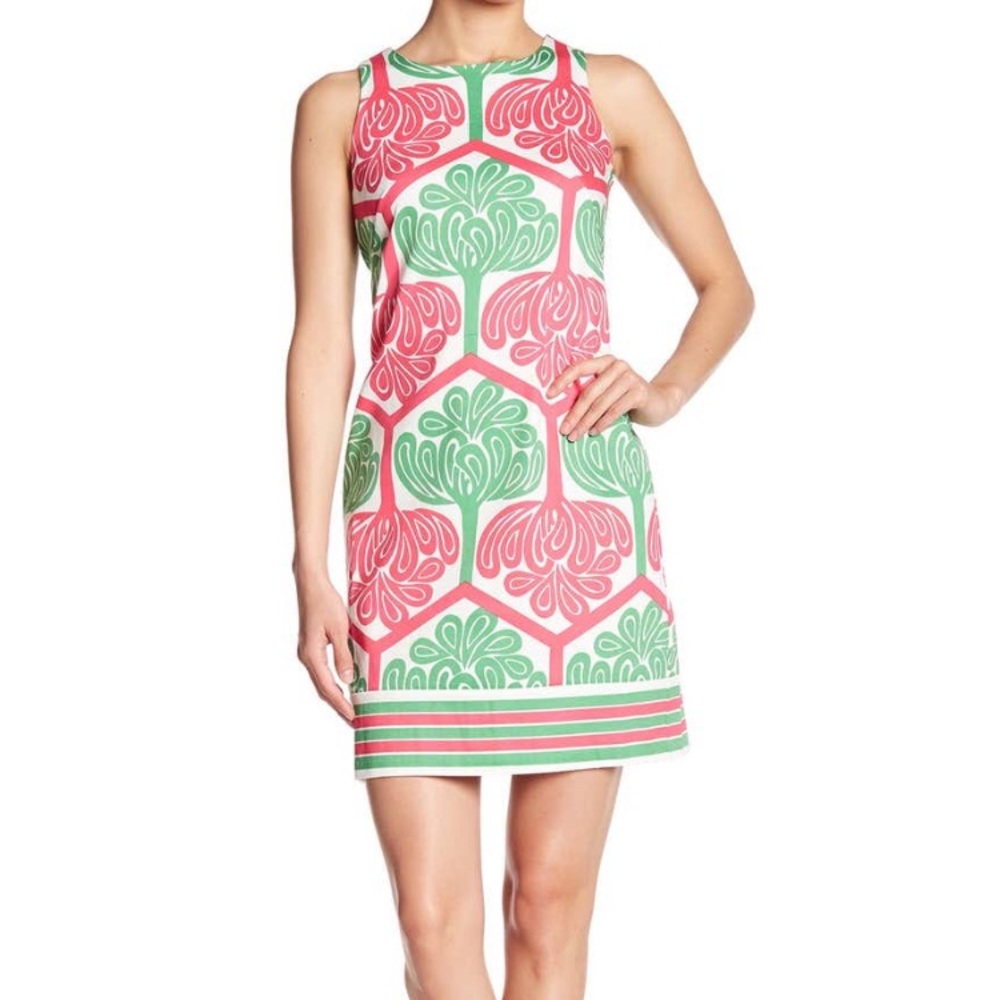 NWT! London Times Cotton Sateen Shift Dress